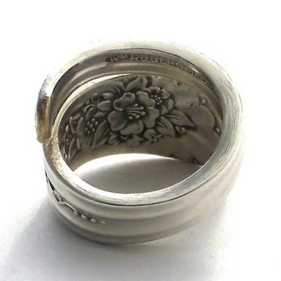 New! Women’s Printed Boho Chic Spoon Ring - Picture 2 of 2